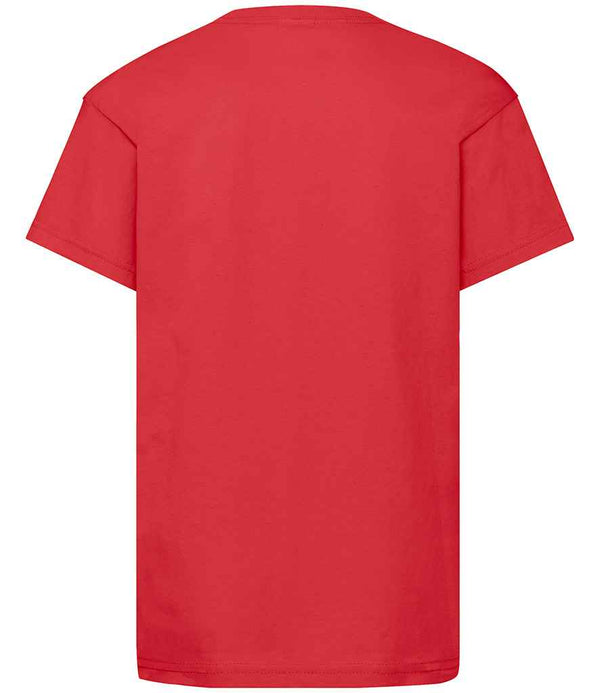 Fruit of the Loom Kids Original T-Shirt Red