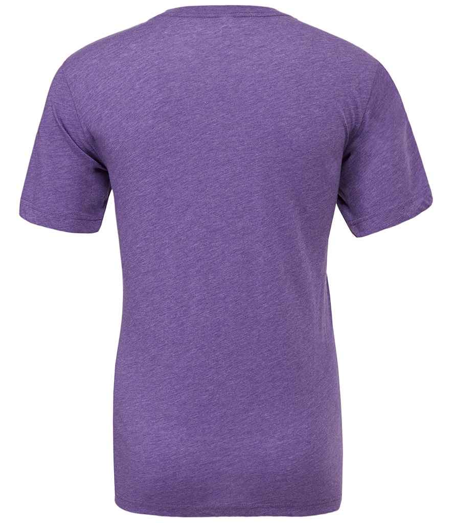 Canvas Unisex Tri-Blend T-Shirt Purple Tri-Blend