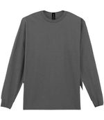 Gildan Ultra Cotton™ Long Sleeve T-Shirt Charcoal