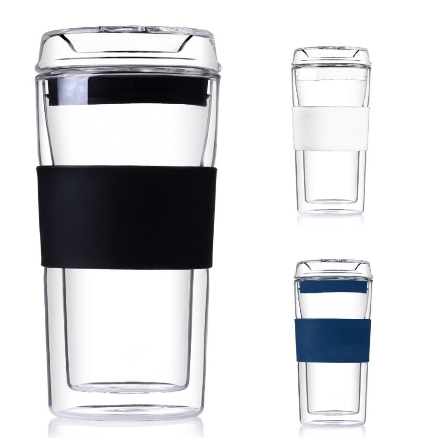 Milan high borosilicate glass cup