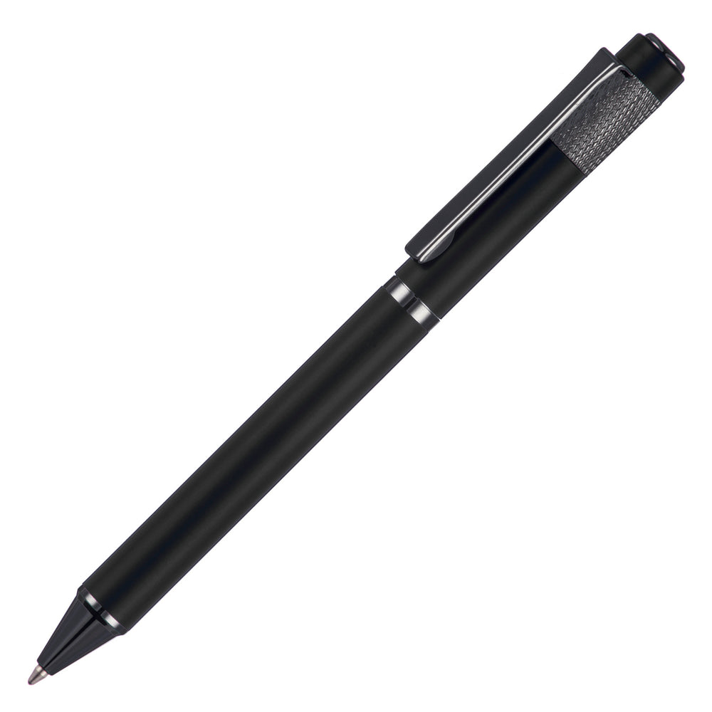 Branded SULTAN ball pen with gun-metal trim