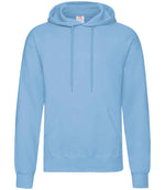 Fruit of the Loom Classic Hooded Sweatshirt Sky Blue