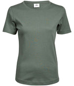 Tee Jays Ladies Interlock T-Shirt Leaf Green