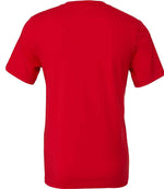 Canvas Unisex Crew Neck T-Shirt Red