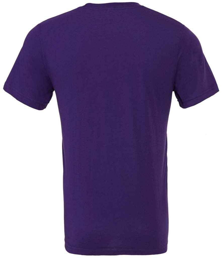 Canvas Unisex Crew Neck T-Shirt Team Purple