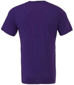 Canvas Unisex Crew Neck T-Shirt Team Purple