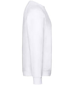 Fruit of the Loom Classic Raglan Sweatshirt White