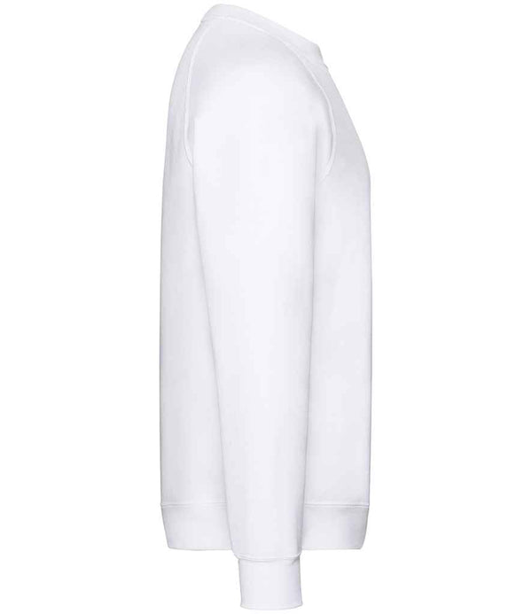 Fruit of the Loom Classic Raglan Sweatshirt White