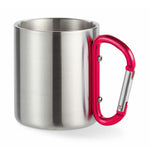 Branded Metal mug & carabiner handle