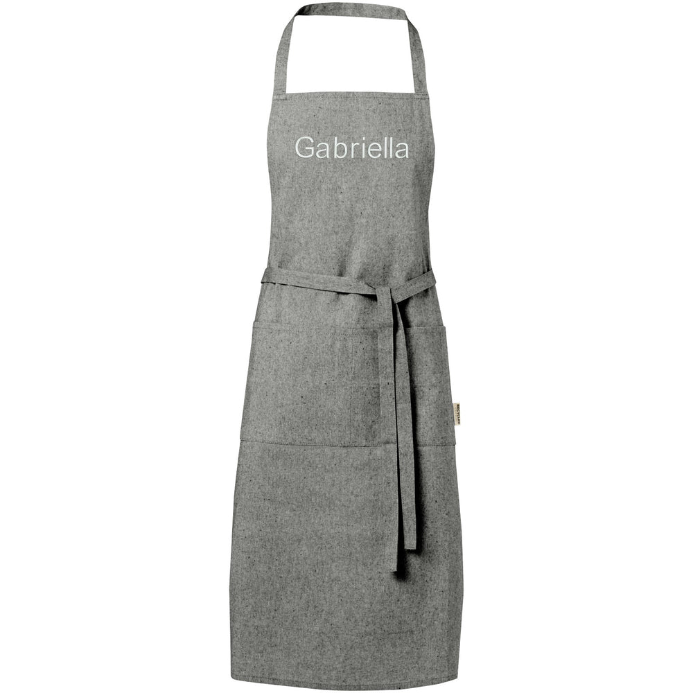 Branded Pheebs 200 g/m² recycled cotton apron
