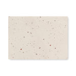 Grass/seed paper memo pad with sticky notes