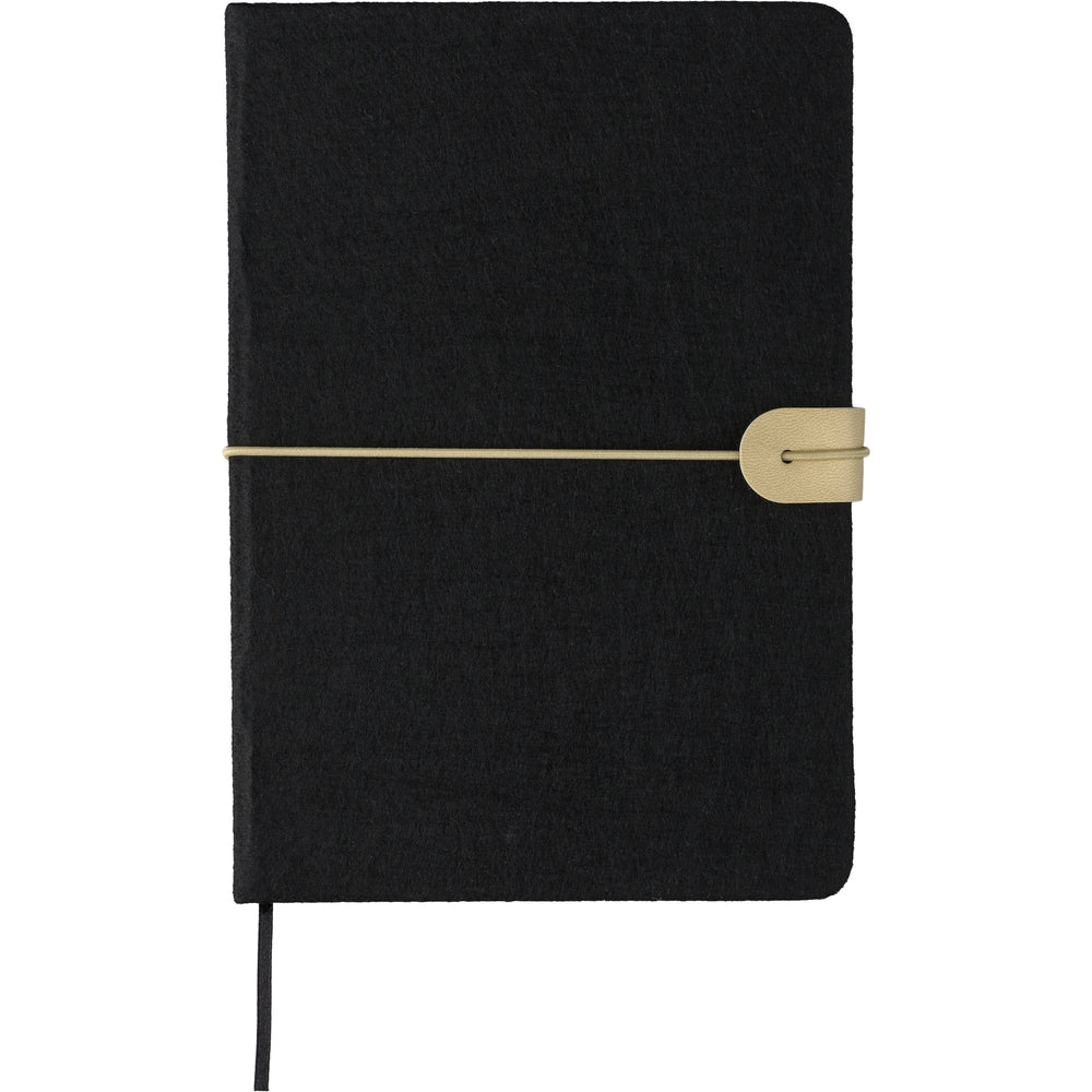 The Dario - Recycled felt notebook (approx. A5)