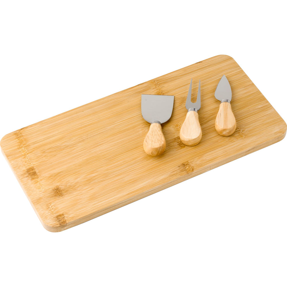 Branded Honeyfields Bamboo cheese board
