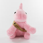 Sash Animal 14cm Unicorn, Pink
