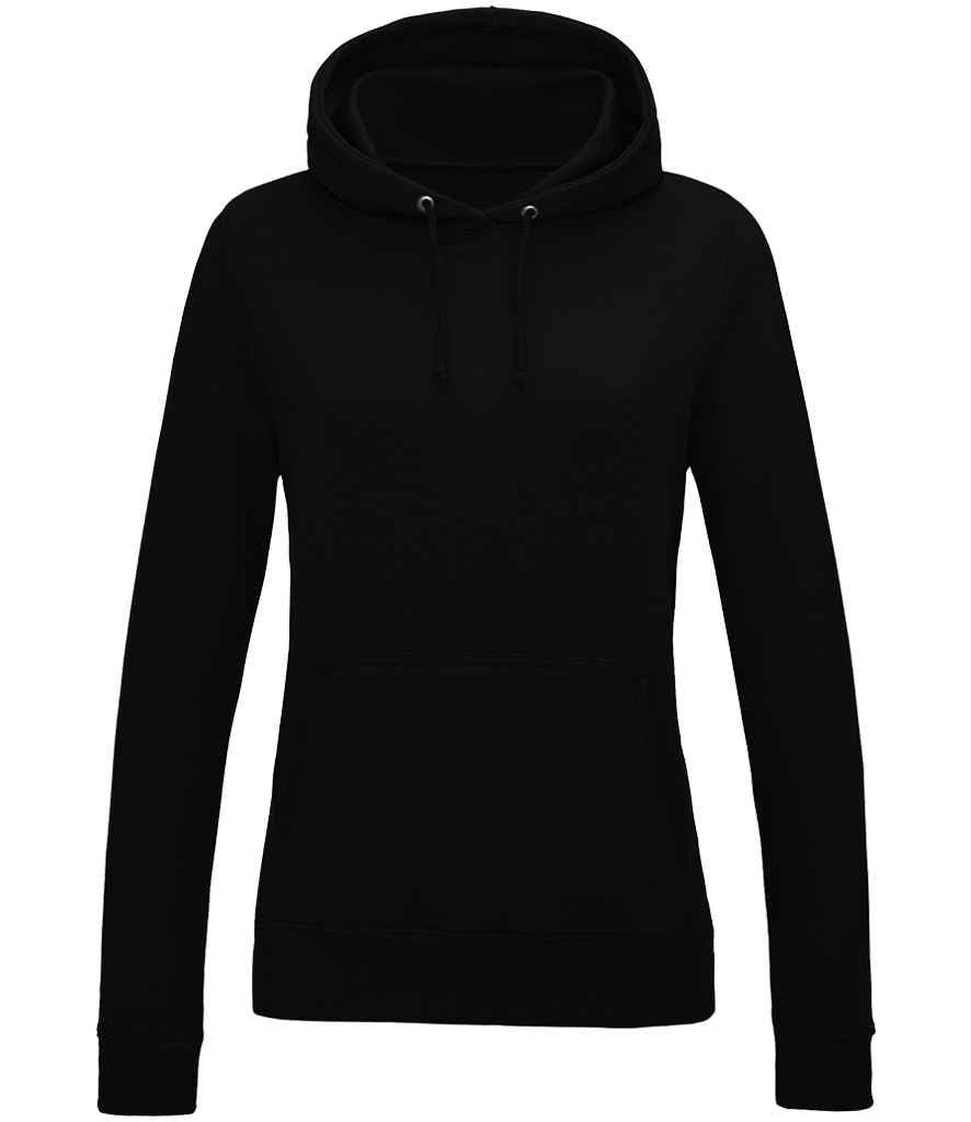 AWDis Ladies College Hoodie Deep Black
