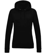 AWDis Ladies College Hoodie Deep Black