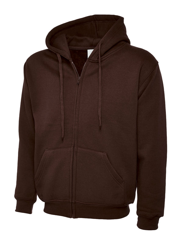 Branded Adults Classic Full Zip Hooded Sweatshirt
