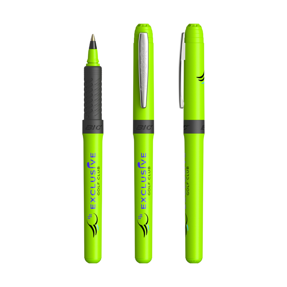 BIC® Grip Roller Green with Black Ink