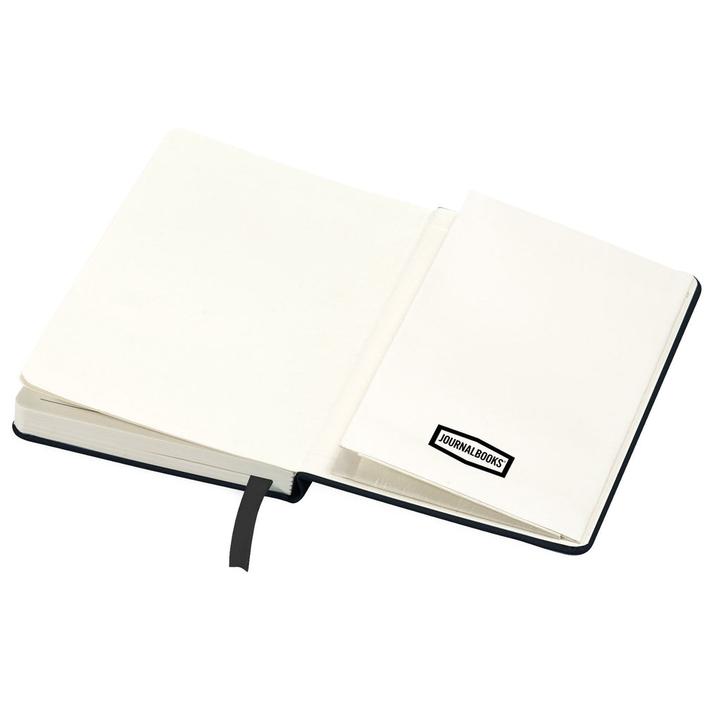 Branded Classic A6 hard cover pocket notebook