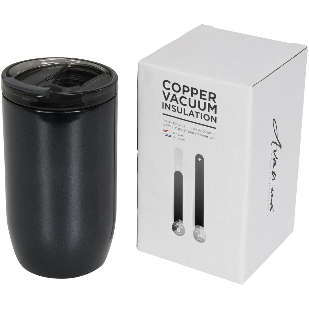 Branded Lagom 380 ml copper vacuum insulated tumbler