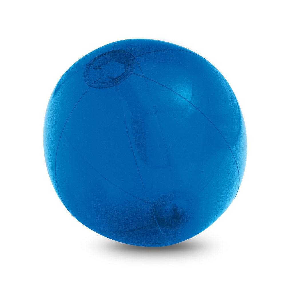 PECONIC. Inflatable beach ball in translucent PVC