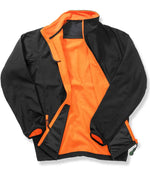 Result Core Printable Soft Shell Jacket Black/Orange