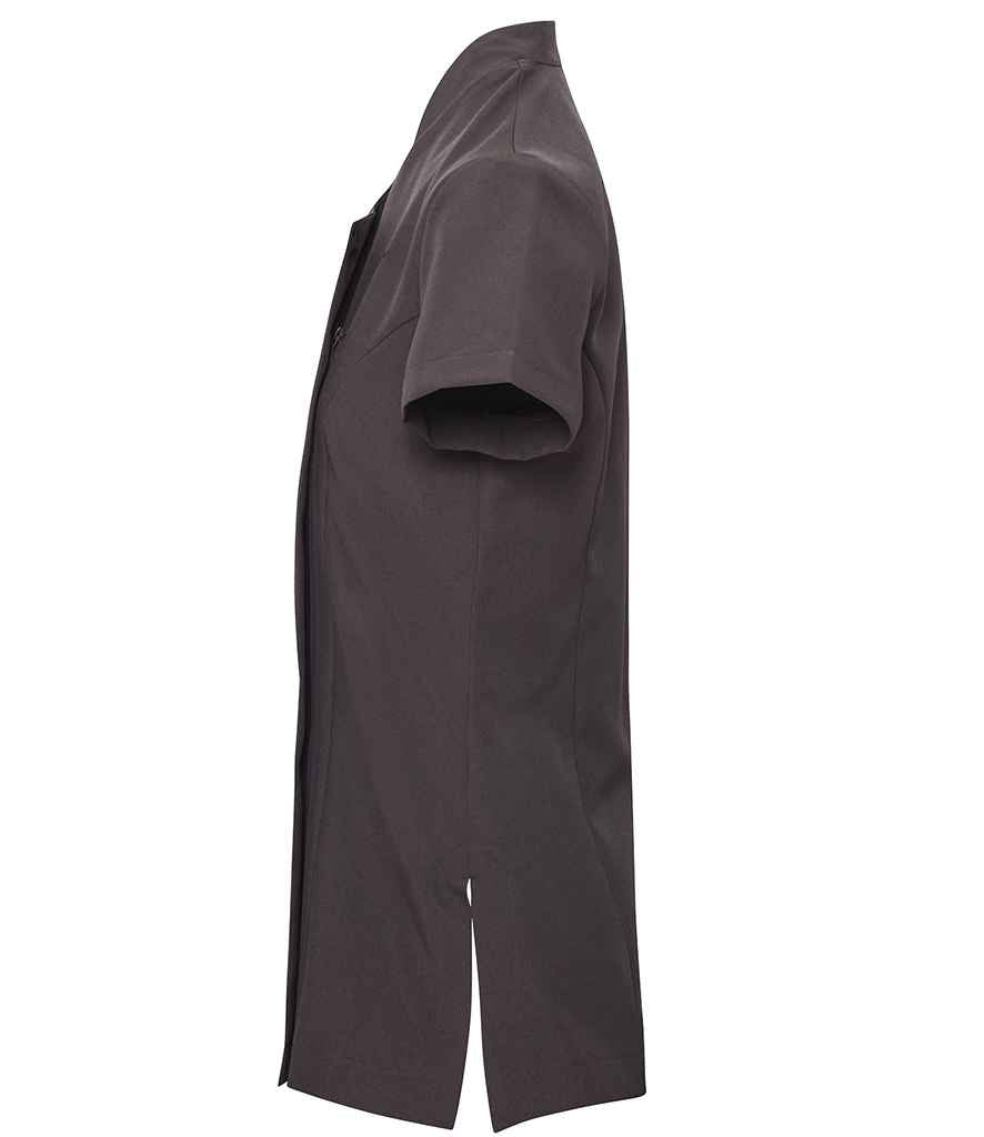 Premier Ladies Blossom Short Sleeve Tunic Dark Grey