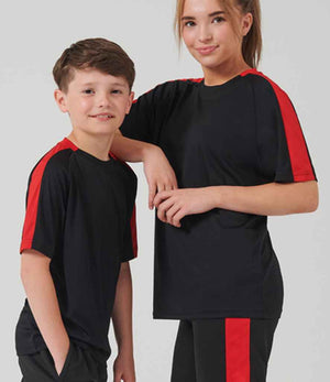 Finden + Hales Kids Team T-Shirt Black/Red