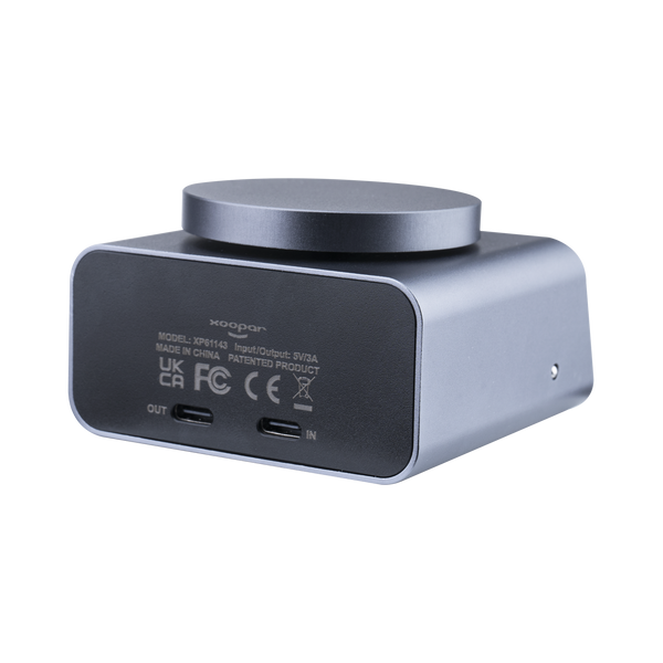 Xoopar REDDI Travel Alarm clock with BT