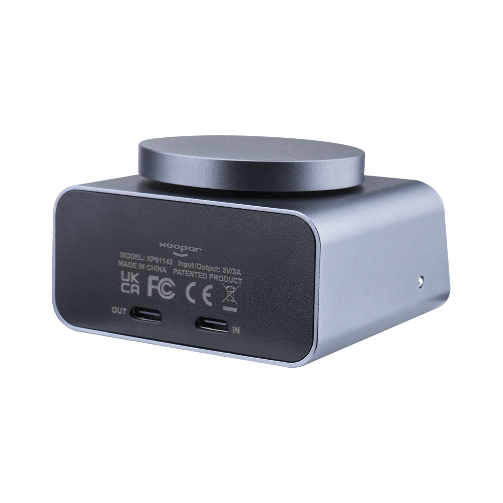 Xoopar REDDI Travel Alarm clock with BT