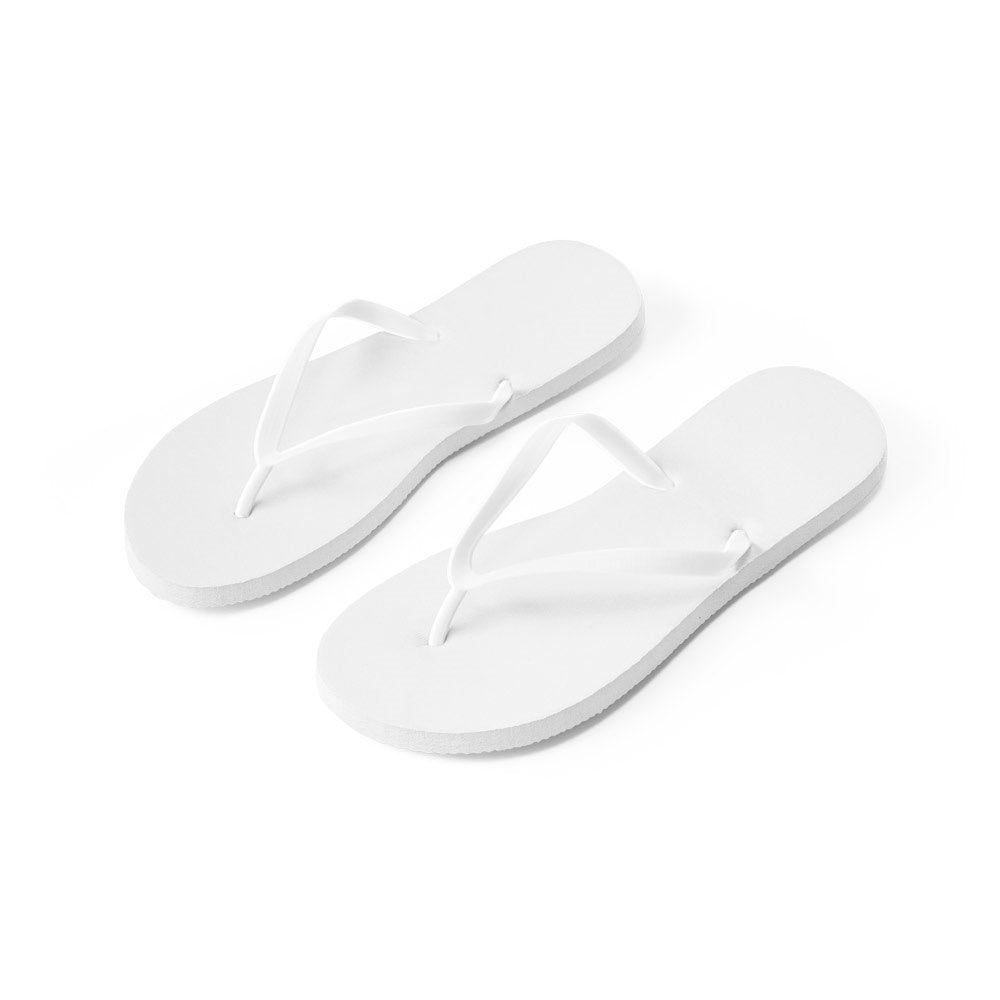 MAUPITI L / XL. Comfortable slippers with PE sole and PVC strap
