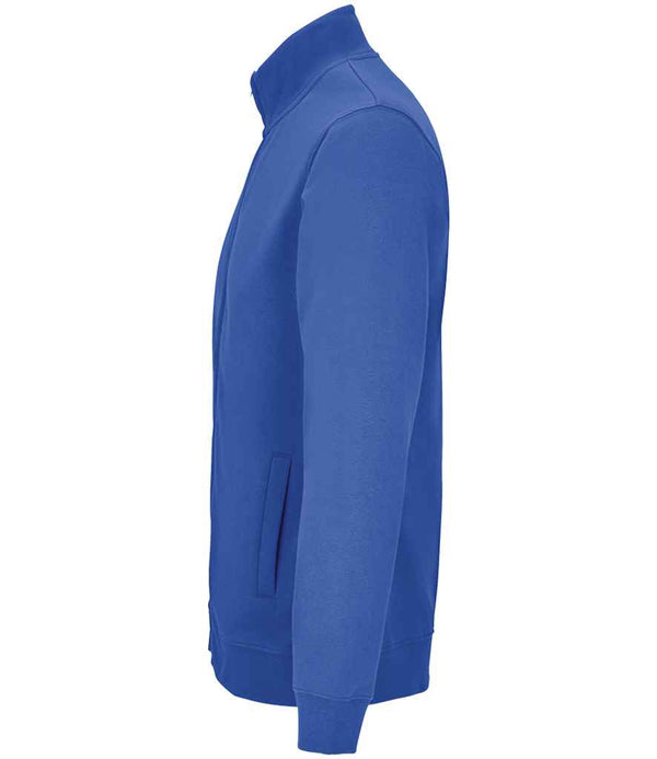 SOL'S Unisex Cooper Full Zip Sweat Jacket Royal Blue