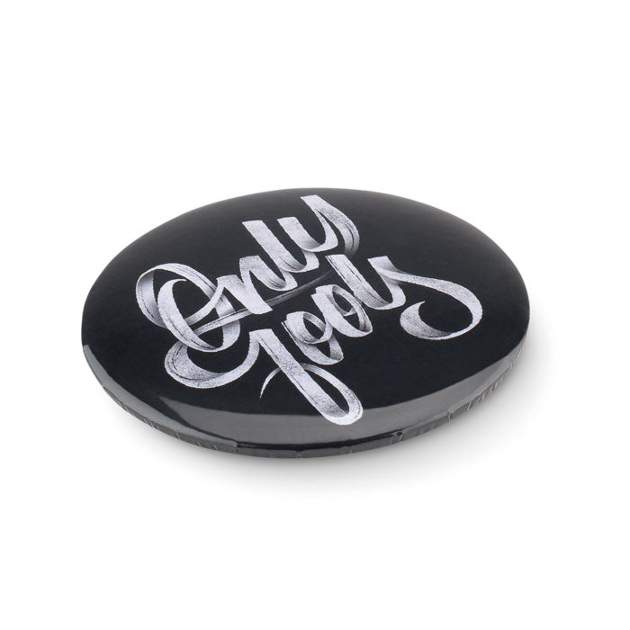 Branded Pin button