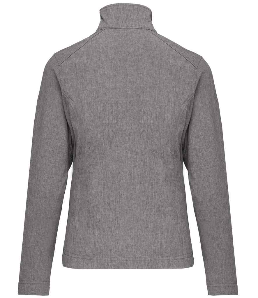 Kariban Ladies Soft Shell Jacket Marl Grey