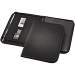 Branded Berkely A4 zippered portfolio