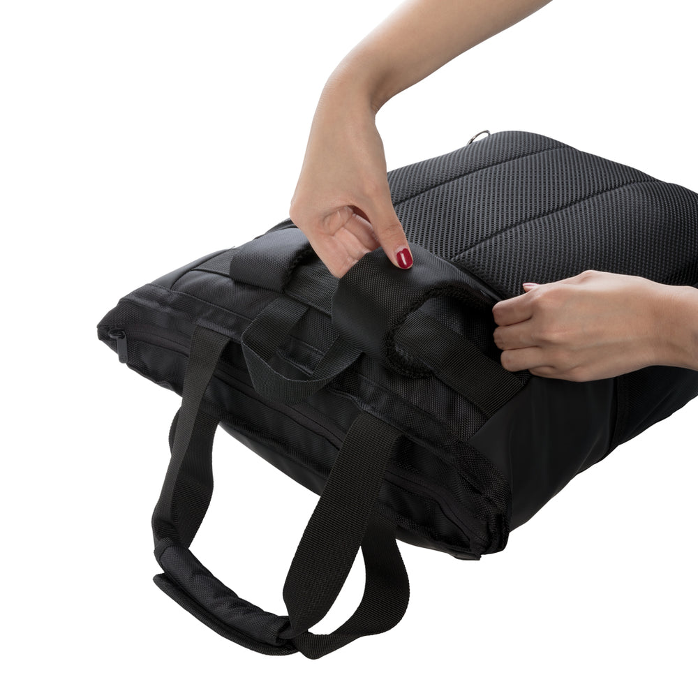 Branded Swiss Peak RFID 15" laptop totepack PVC free