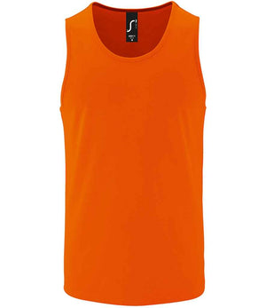 SOL'S Sporty Performance Tank Top Neon Orange