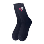 Branded Jacquard Terry Knitted Cotton Sports Socks
