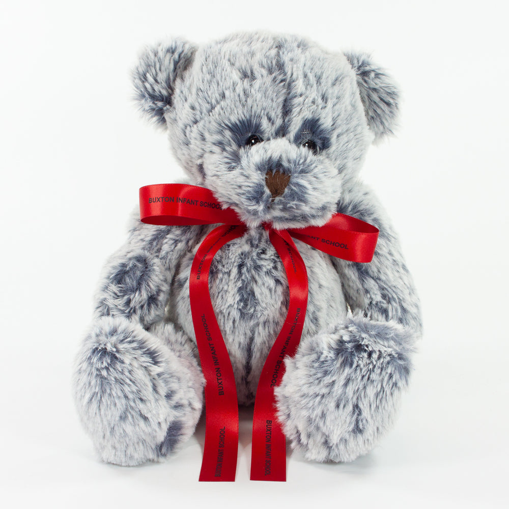 Bow Bear II 20cm Premier Bear, Mulberry