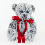 Bow Bear II 20cm Premier Bear, Mulberry