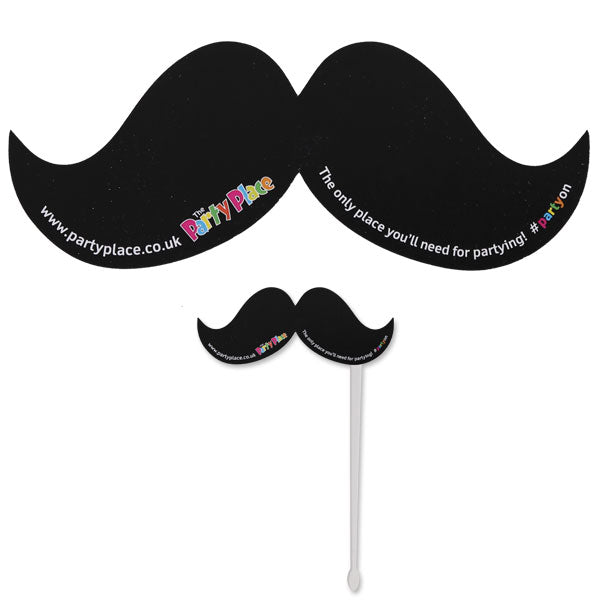 Promotional Selfie Moustache Printed Full Colour