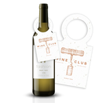 Seeded Paper Wine Bottle Tags