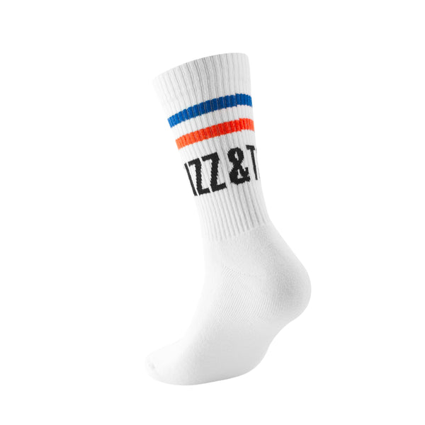 Upcycled Sports Crew Socks