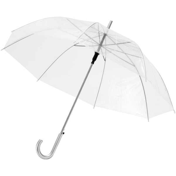 Branded Kate 23" transparent auto open umbrella