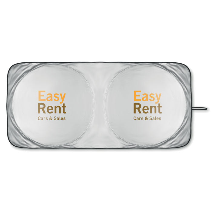 Foldable sun car visor