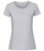 Fruit of the Loom Ladies Iconic 195 T-Shirt Heather Grey