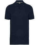 WK Designed to Work Anti-Bacterial Piqué Polo Shirt Navy