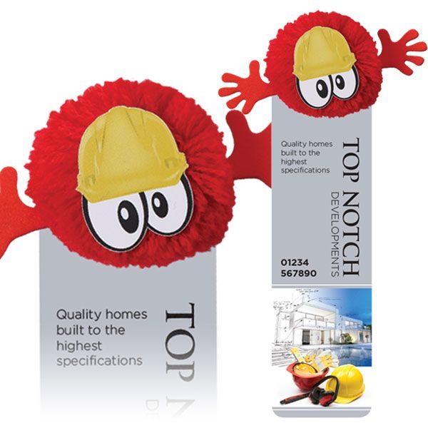 Mophead with Hands on a Bookmark!