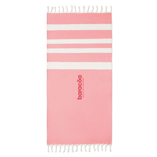 Hamman towel blanket 140 gr/m² Red