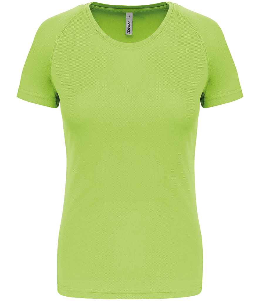 Proact Ladies Performance T-Shirt Lime Green